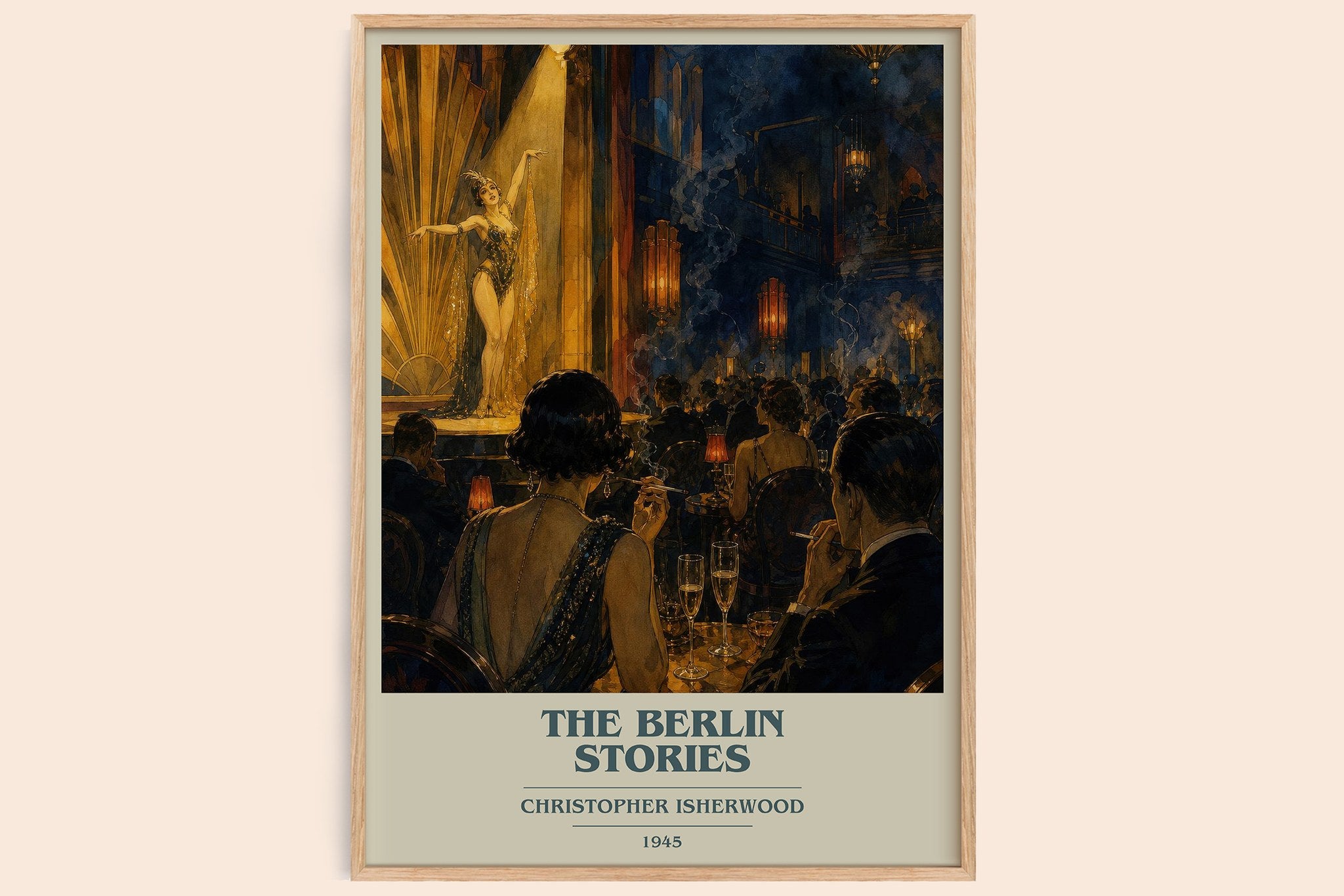The Berlin Stories Book Cover Poster by Christopher Isherwood
