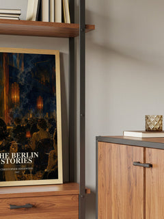 The Berlin Stories book watercolour illustration paper finish options – matte satin gloss