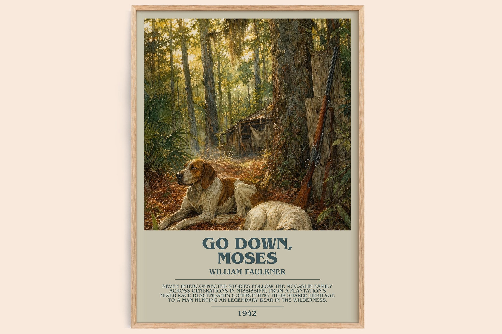 Go Down, Moses Bookish Wall Art by William Faulkner