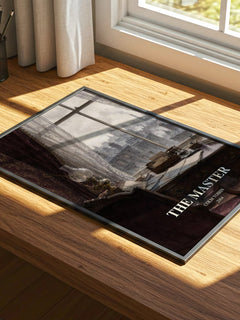 The Master watercolour book poster framed on wall – literary fiction wall art