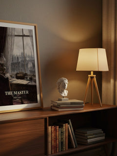 The Master watercolour print on bookshelf – Colm Toibin fan gift