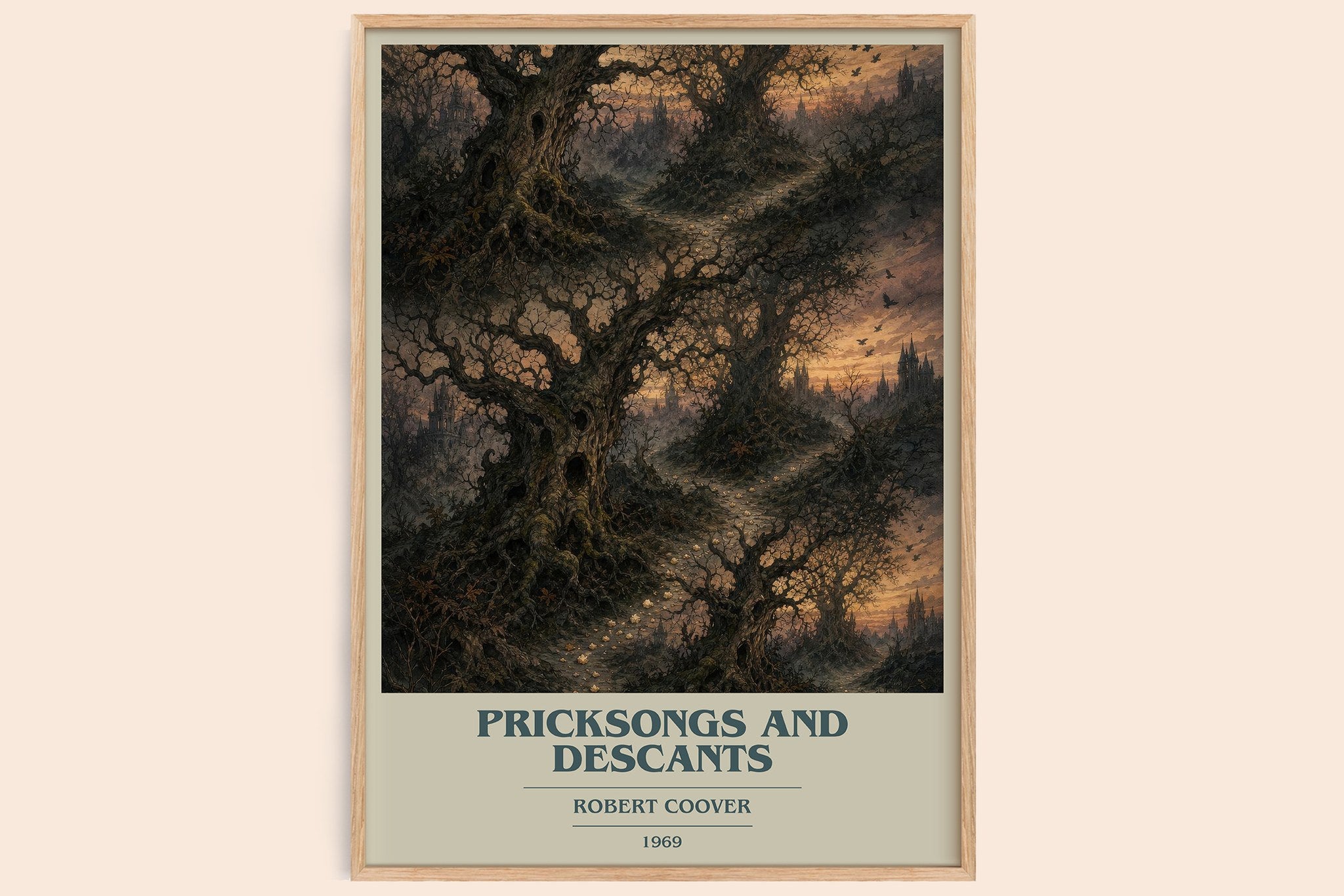 Pricksongs and Descants Book Cover Poster by Robert Coover