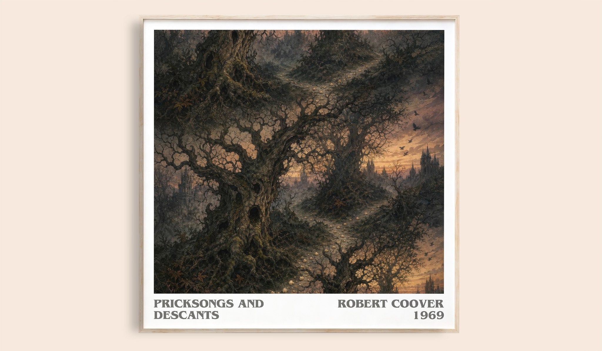 Pricksongs and Descants Literary Art Print by Robert Coover