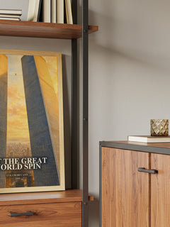 Let the Great World Spin book watercolour illustration paper finish options – matte satin gloss