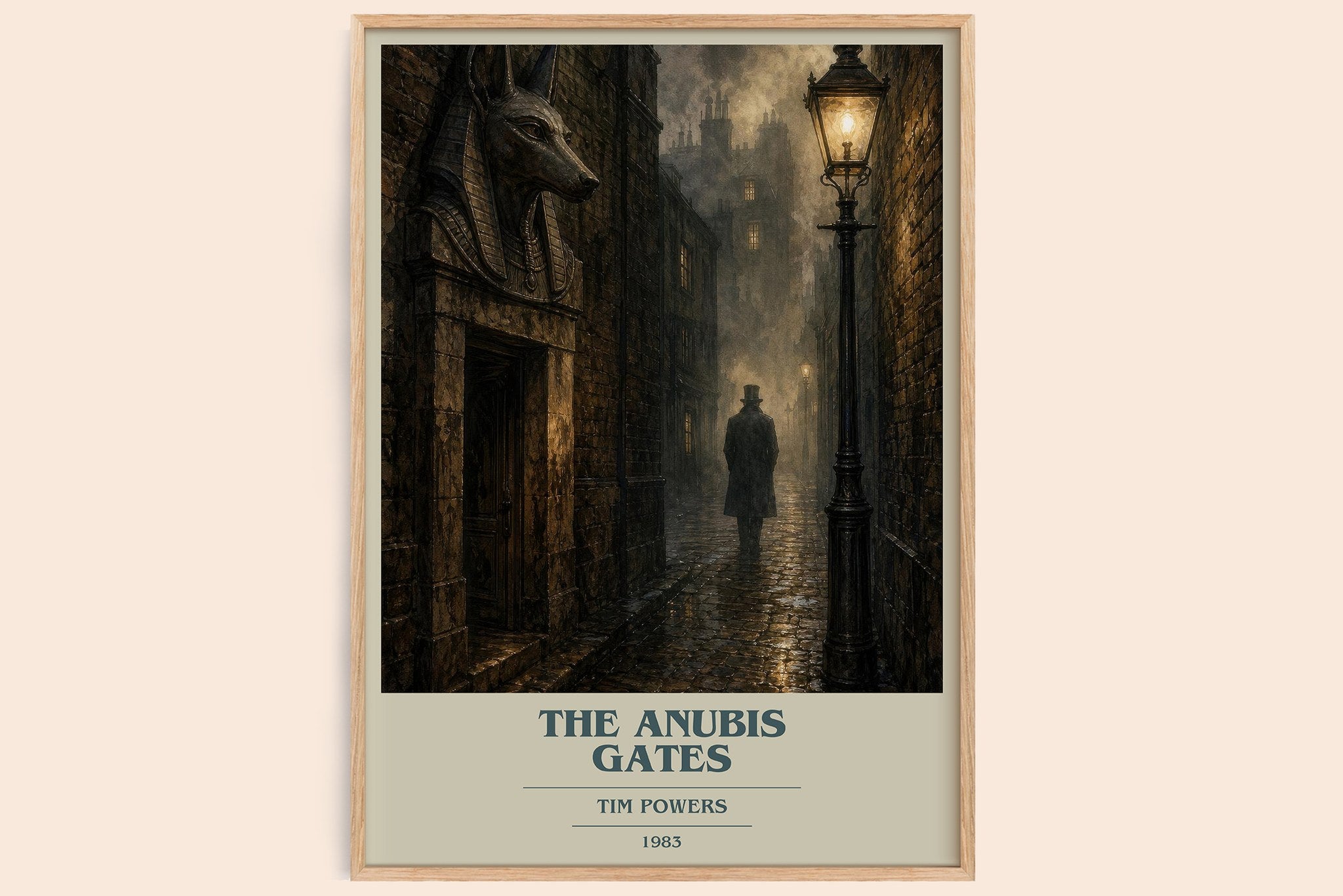 The Anubis Gates Book Cover Poster by Tim Powers