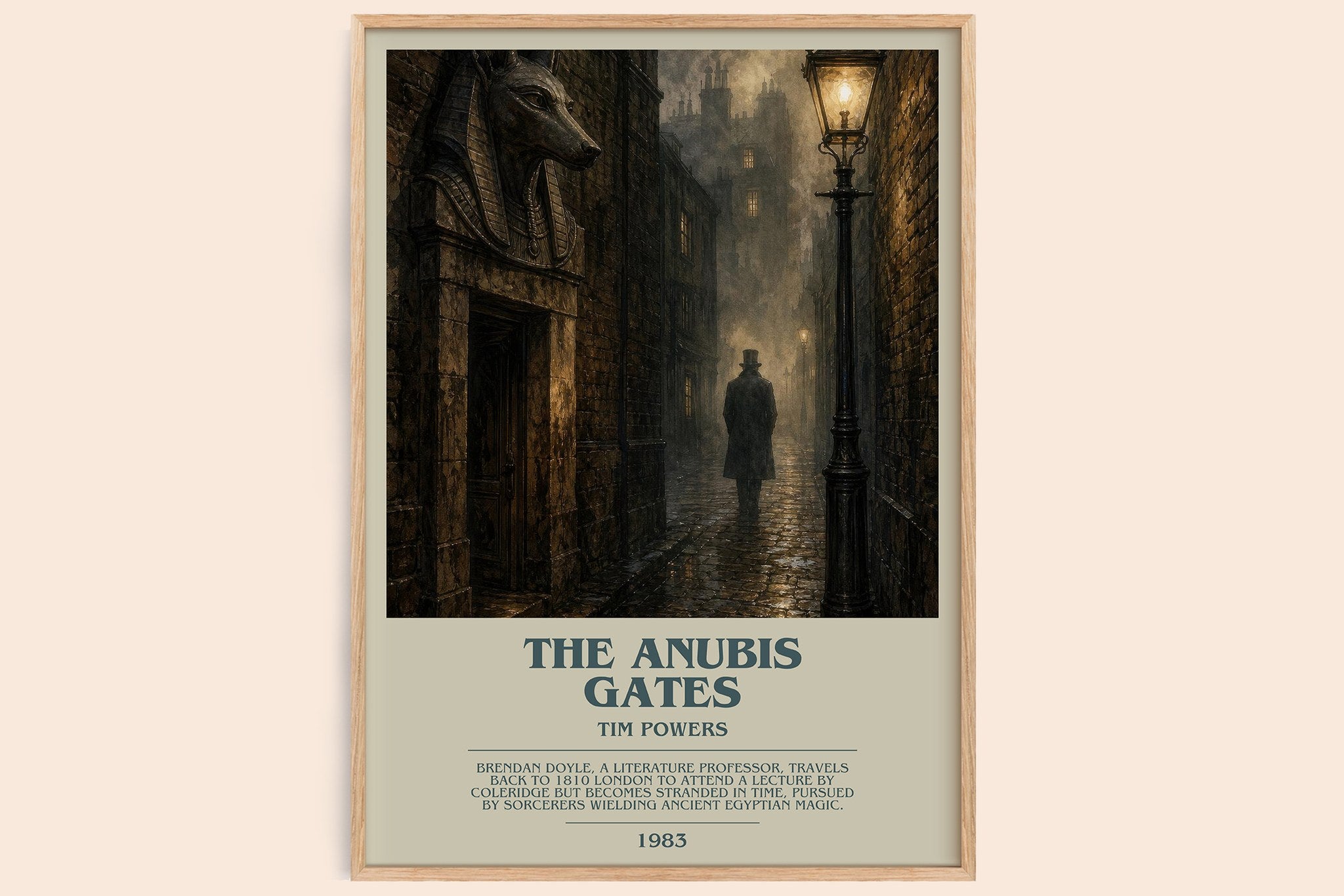 The Anubis Gates Bookish Wall Art by Tim Powers