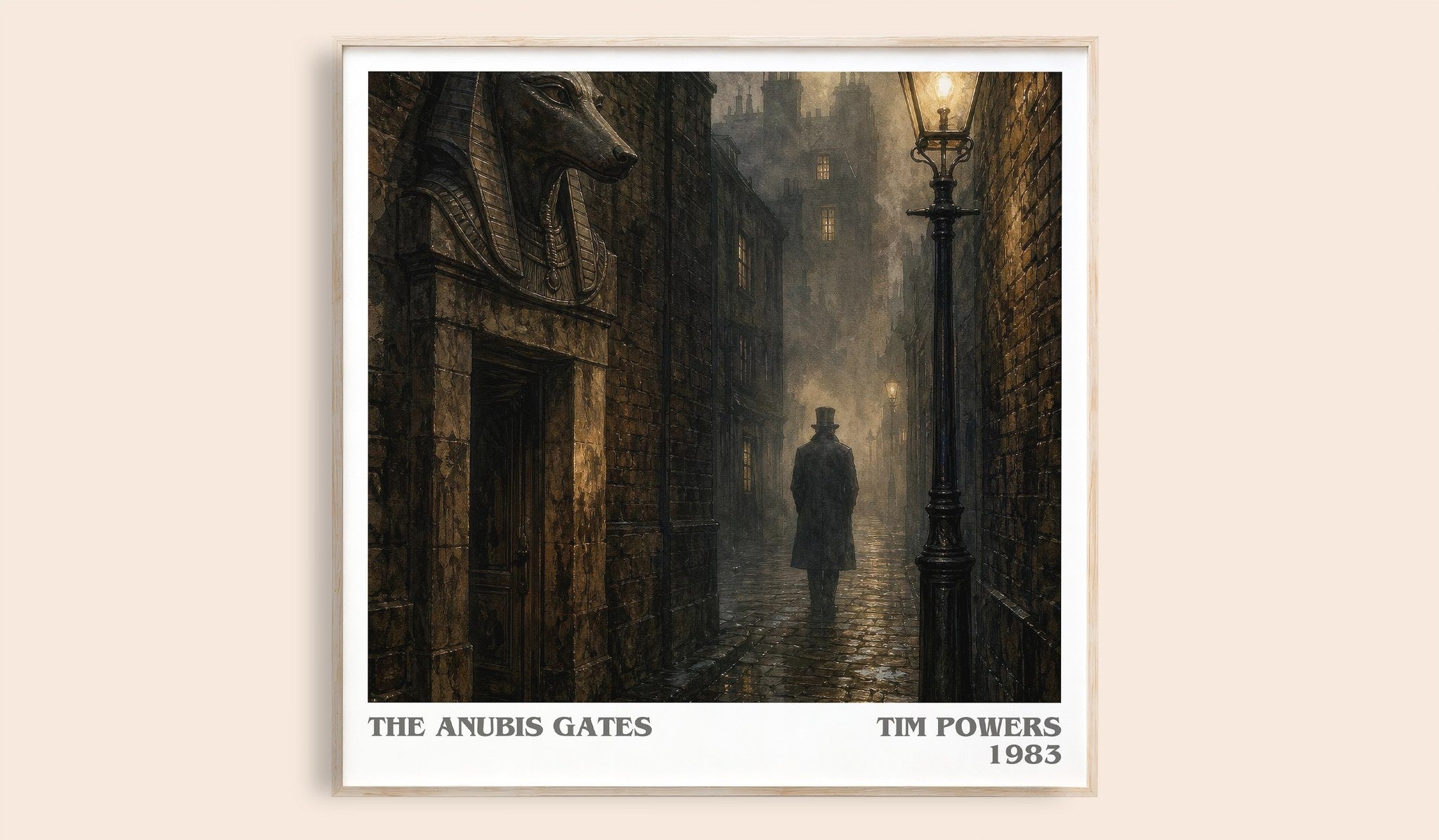 The Anubis Gates Literary Art Print by Tim Powers