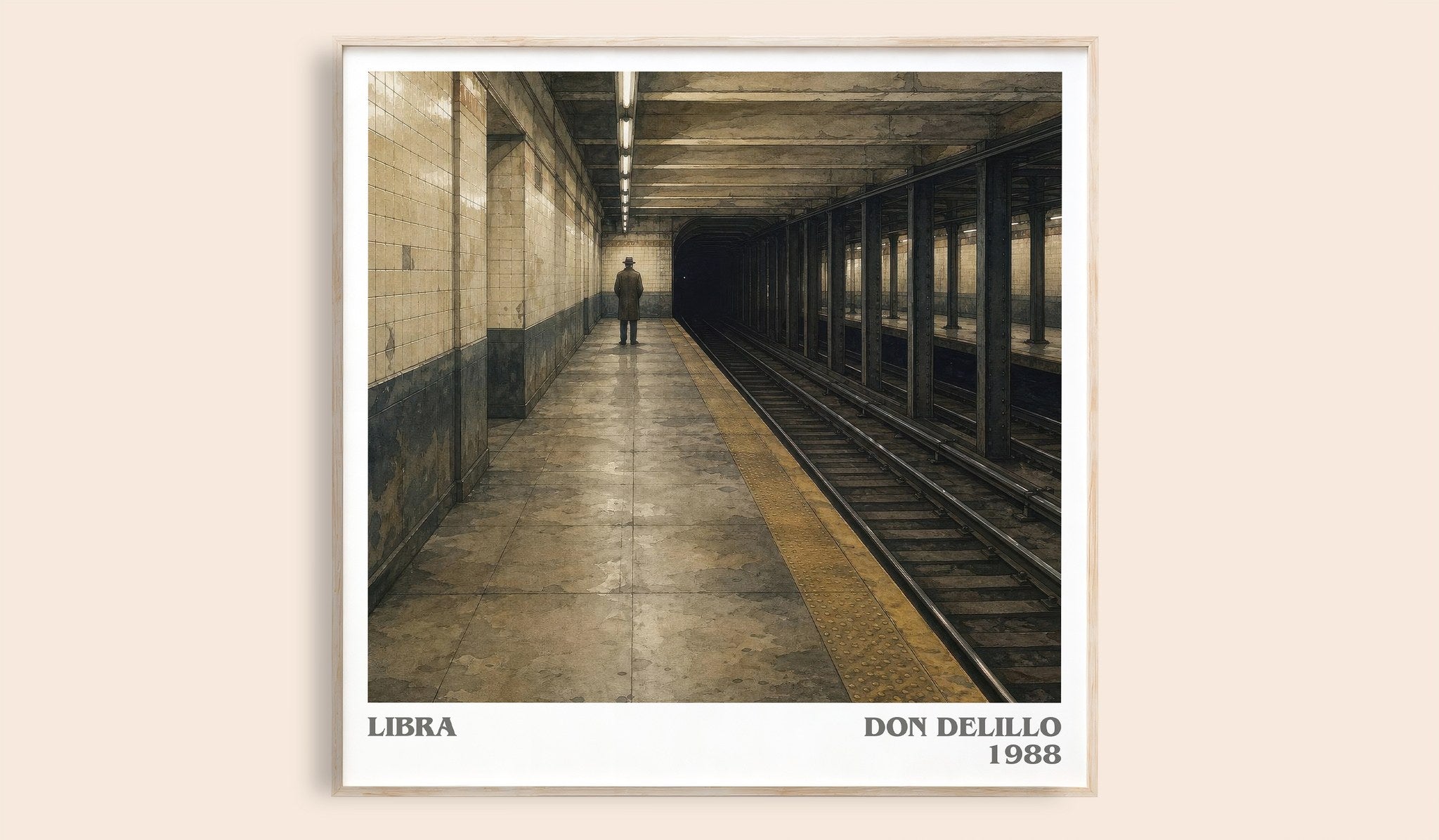 Libra Literary Art Print by Don DeLillo