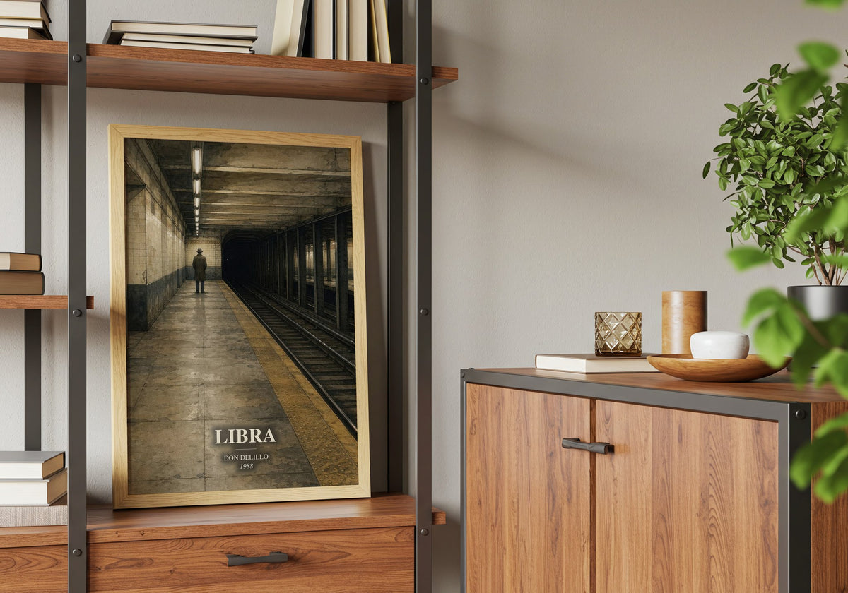 Libra book watercolour illustration paper finish options – matte satin gloss