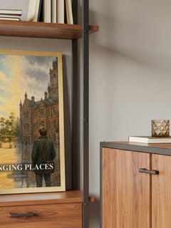 Changing Places book watercolour illustration paper finish options – matte satin gloss