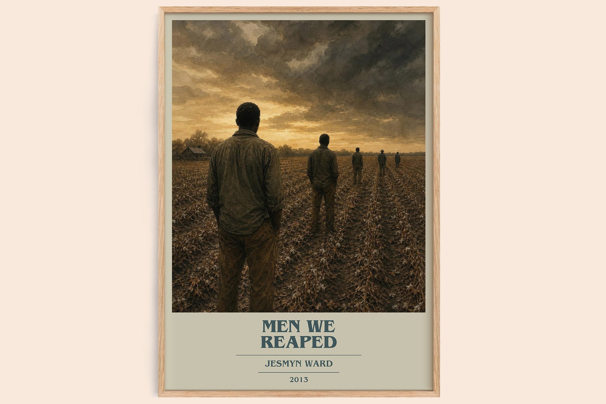 Men We Reaped Book Cover Poster by Jesmyn Ward