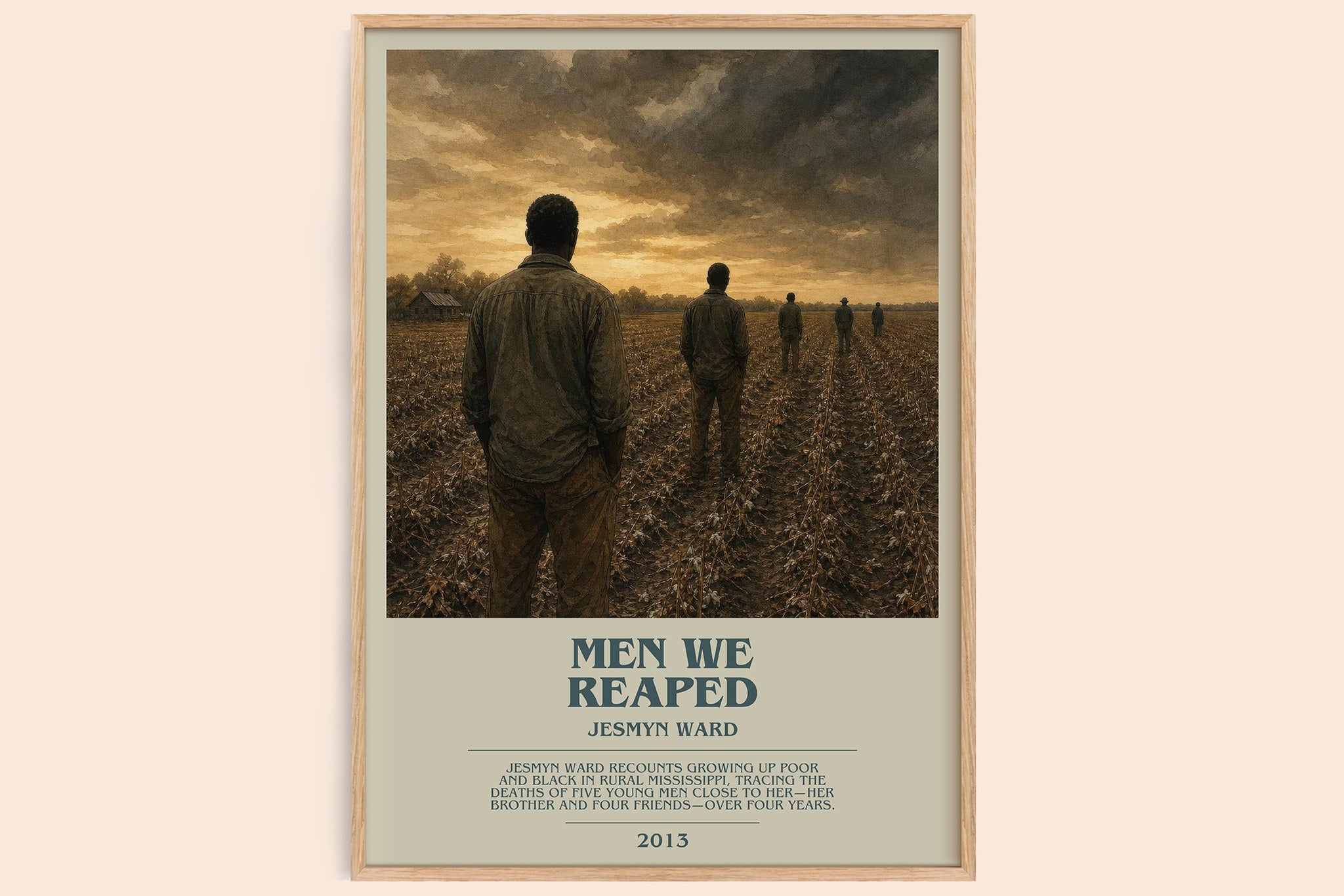 Men We Reaped Bookish Wall Art by Jesmyn Ward