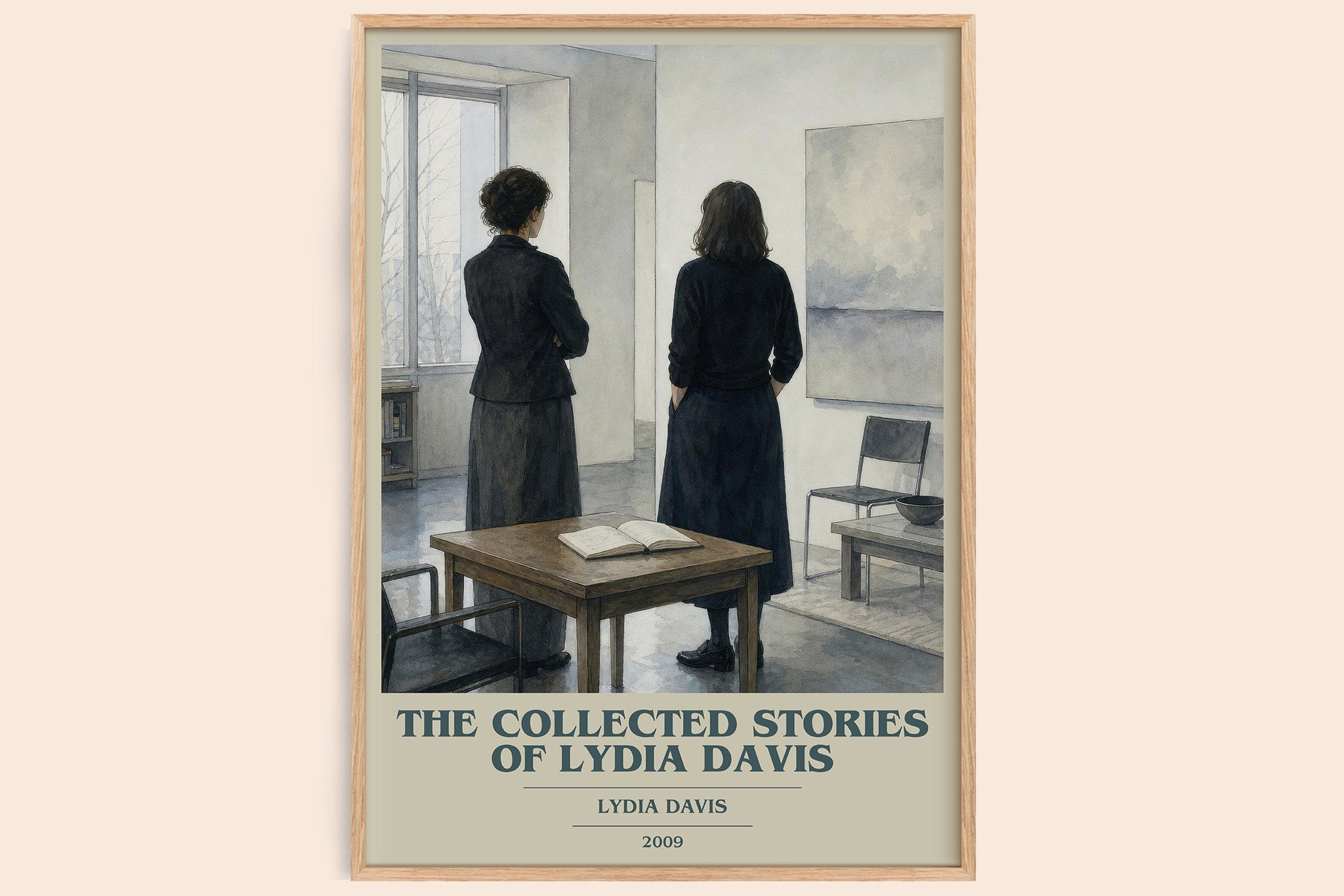 The Collected Stories Of Lydia Davis Book Cover Poster by Lydia Davis