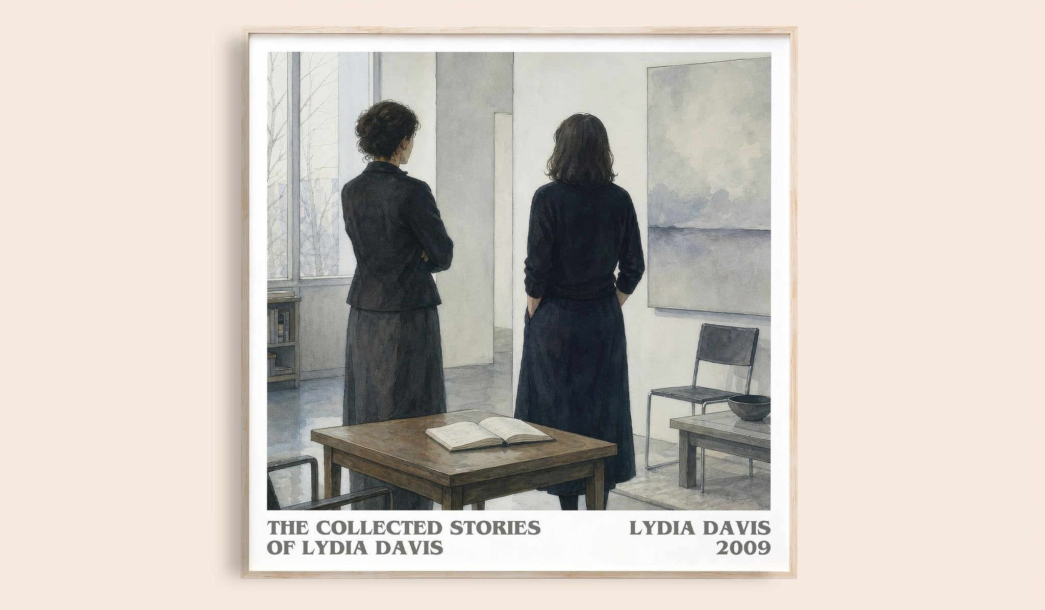 The Collected Stories Of Lydia Davis Literary Art Print by Lydia Davis