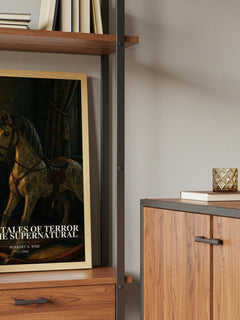Great Tales Of Terror And The Supernatural book watercolour illustration paper finish options – matte satin gloss