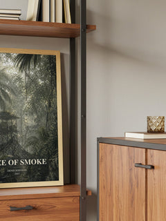 Tree of Smoke book watercolour illustration paper finish options – matte satin gloss
