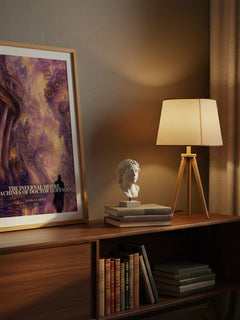 The Infernal Desire Machines Of Doctor Hoffman watercolour print on bookshelf – Angela Carter fan gift