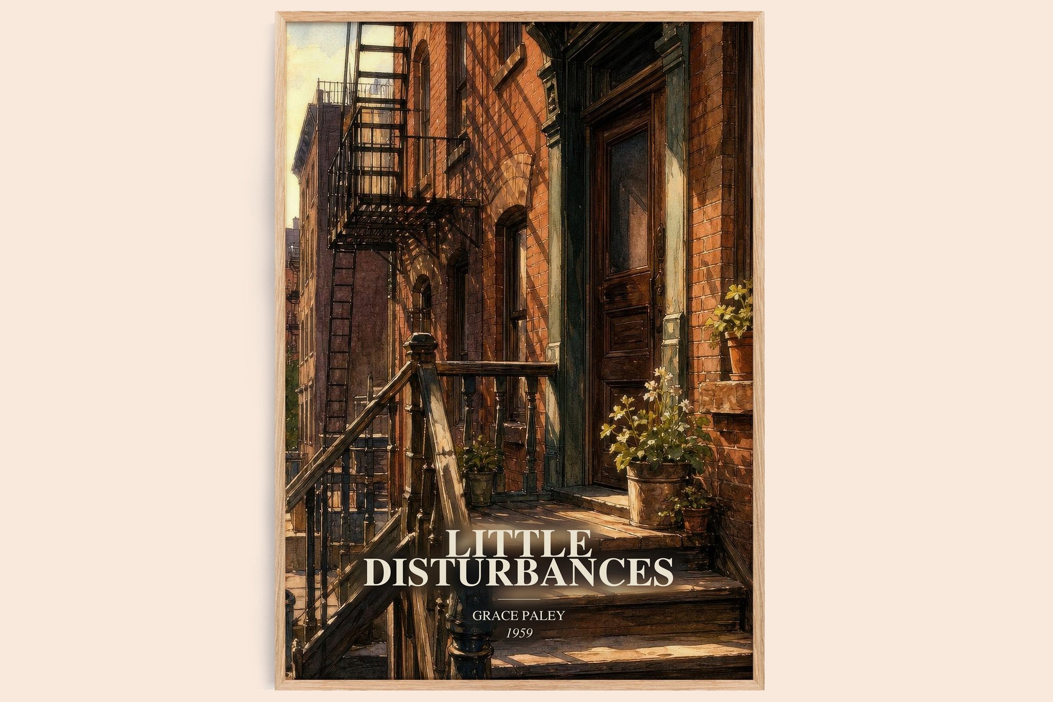 Little Disturbances Book Watercolour Illustration by Grace Paley