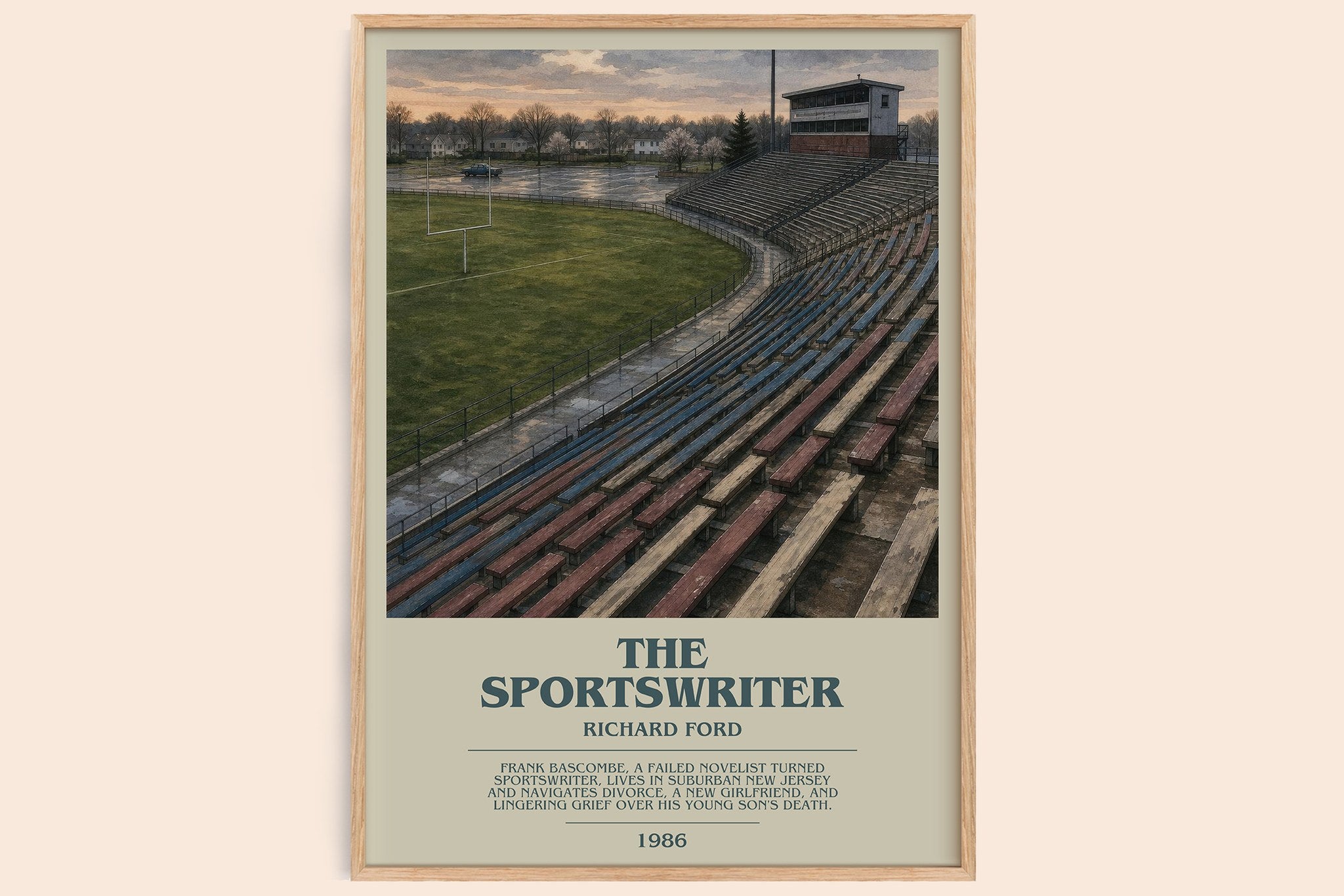 The Sportswriter Bookish Wall Art by Richard Ford