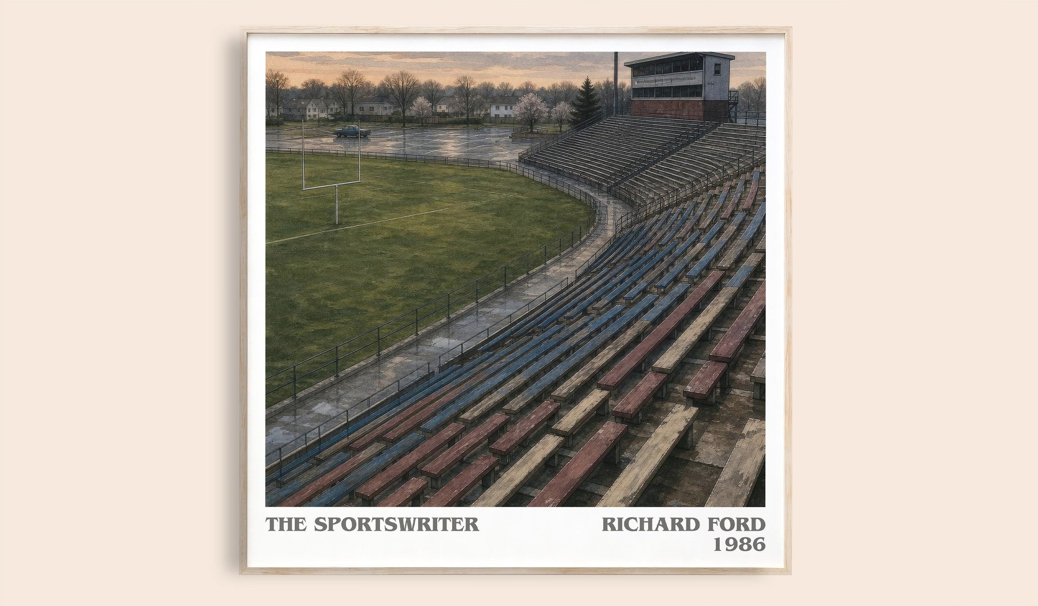 The Sportswriter Literary Art Print by Richard Ford