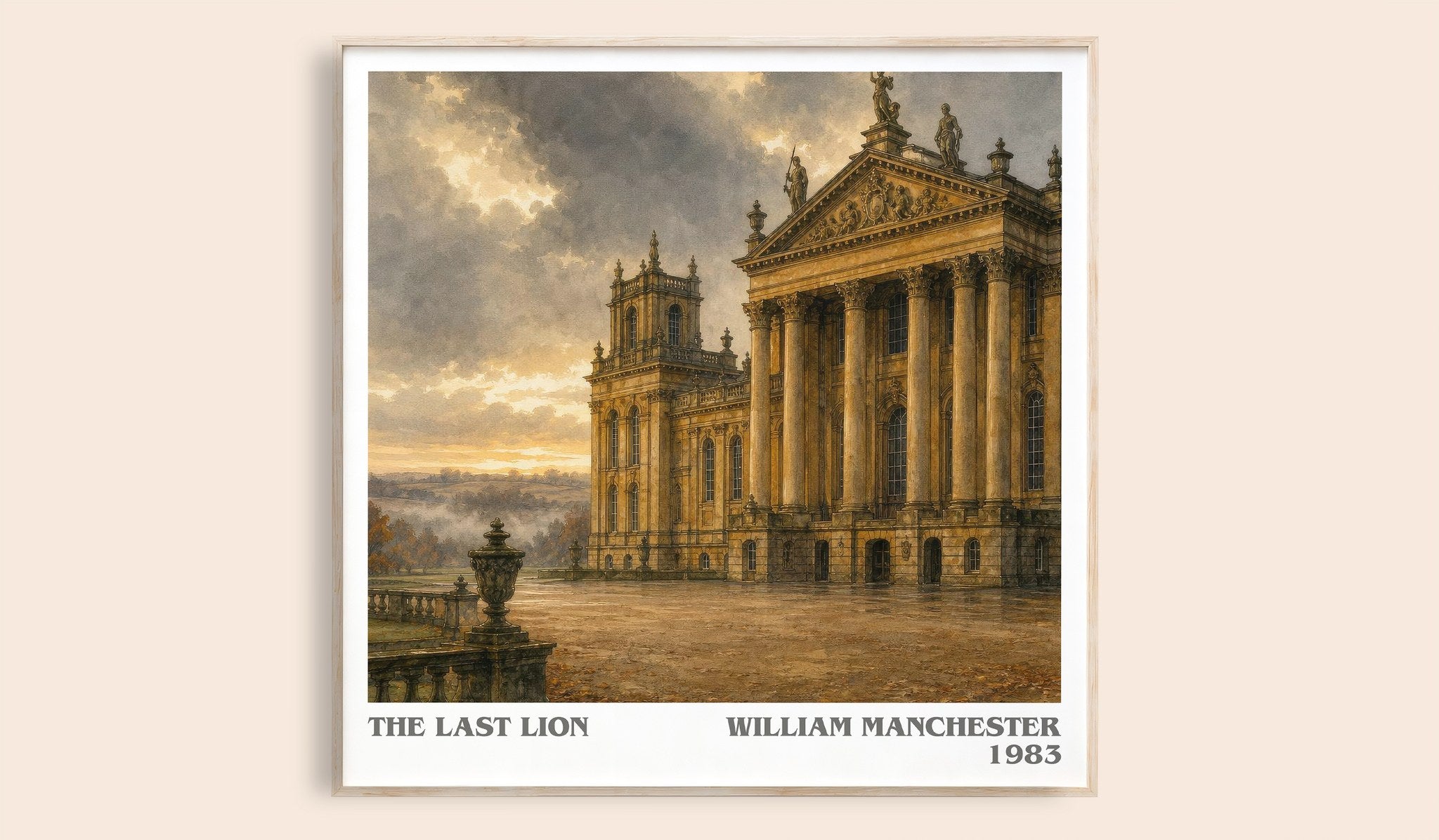 The Last Lion Literary Art Print by William Manchester