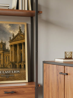 The Last Lion book watercolour illustration paper finish options – matte satin gloss