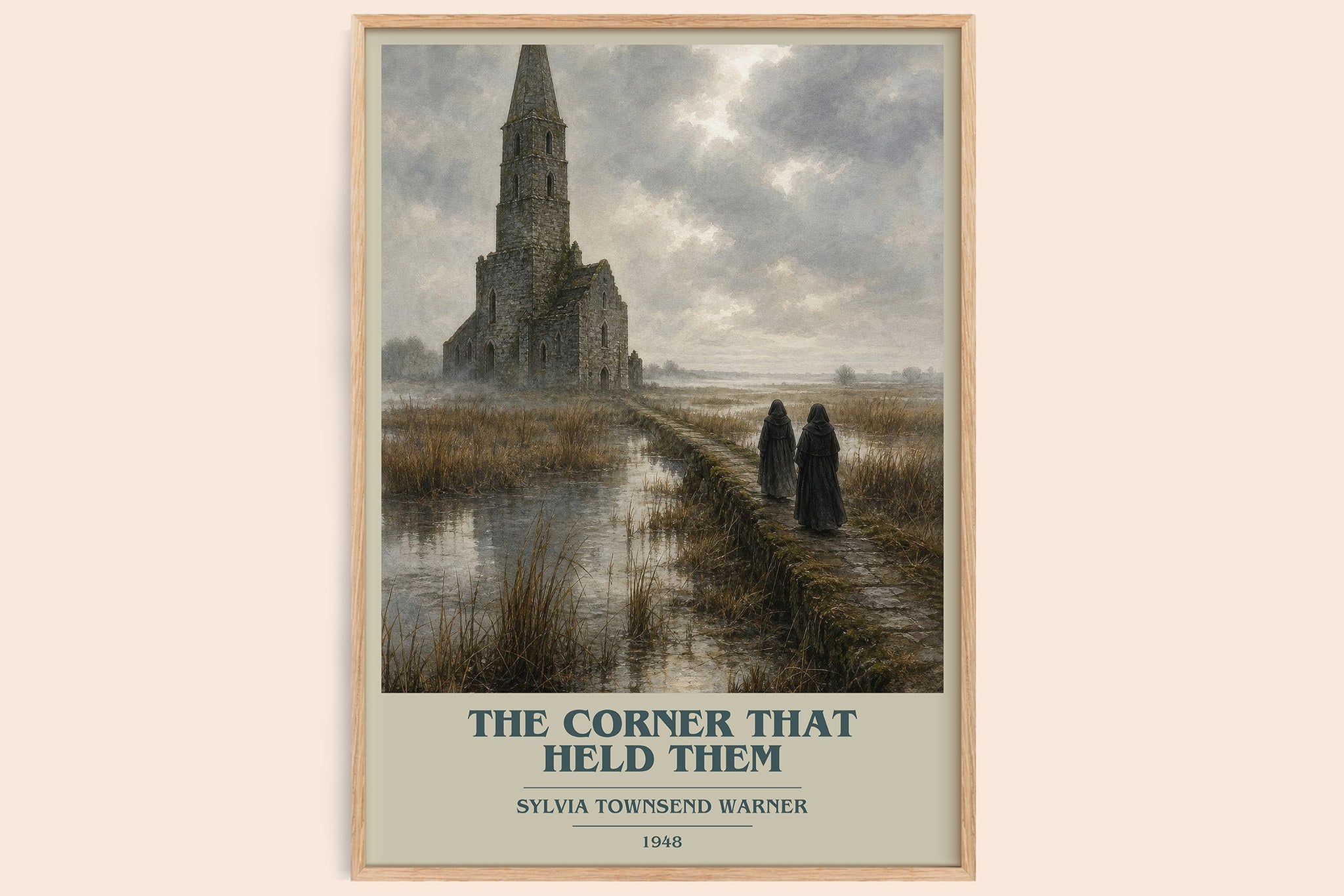 The Corner That Held Them Book Cover Poster by Sylvia Townsend Warner