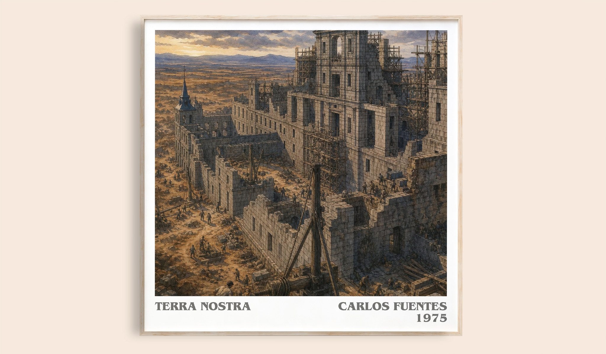 Terra Nostra Literary Art Print by Carlos Fuentes