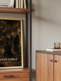 Satan In Goray book watercolour illustration paper finish options – matte satin gloss