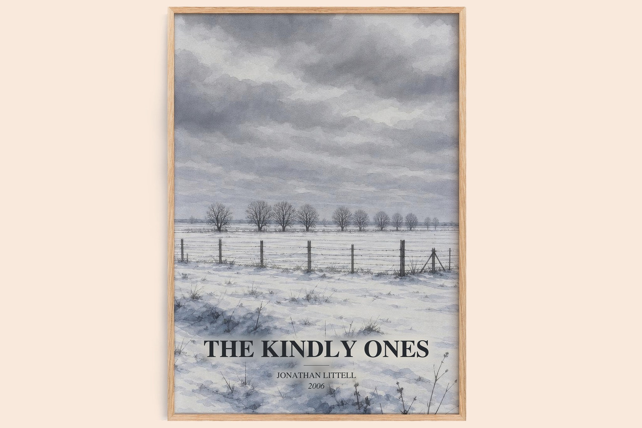 The Kindly Ones Book Watercolour Illustration by Jonathan Littell