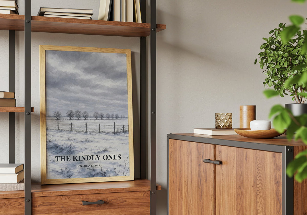 The Kindly Ones book watercolour illustration paper finish options – matte satin gloss