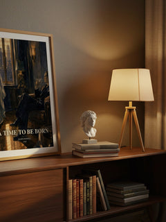 A Time To Be Born watercolour print on bookshelf – Dawn Powell fan gift