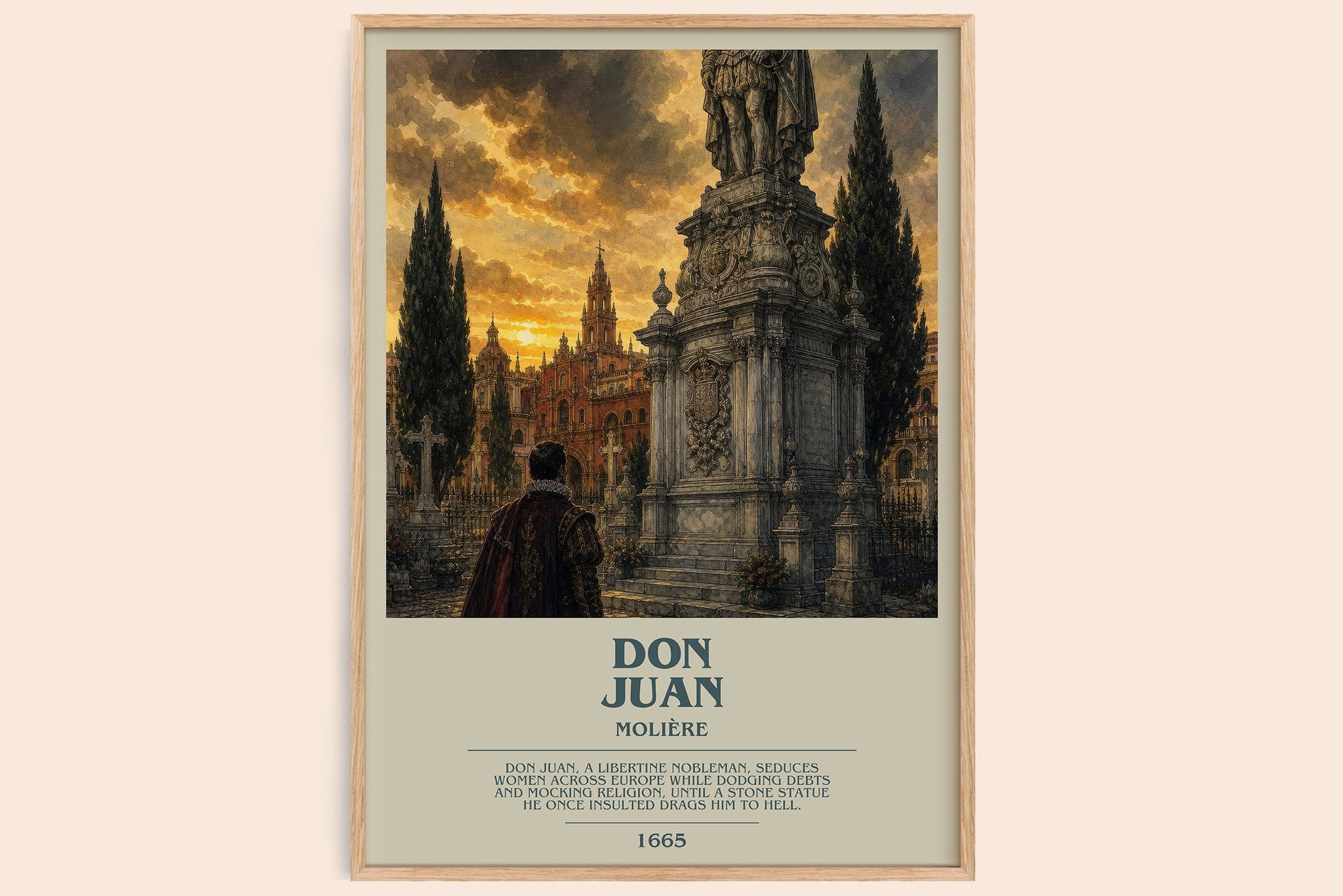 Don Juan Bookish Wall Art by Molière