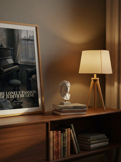The Lonely Passion of Judith Hearne watercolour print on bookshelf – Brian Moore fan gift