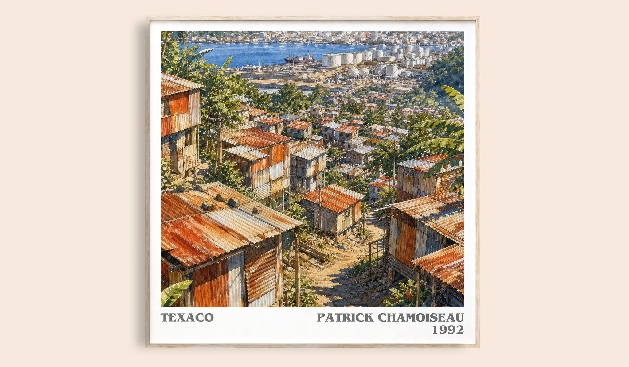 Texaco Literary Art Print by Patrick Chamoiseau
