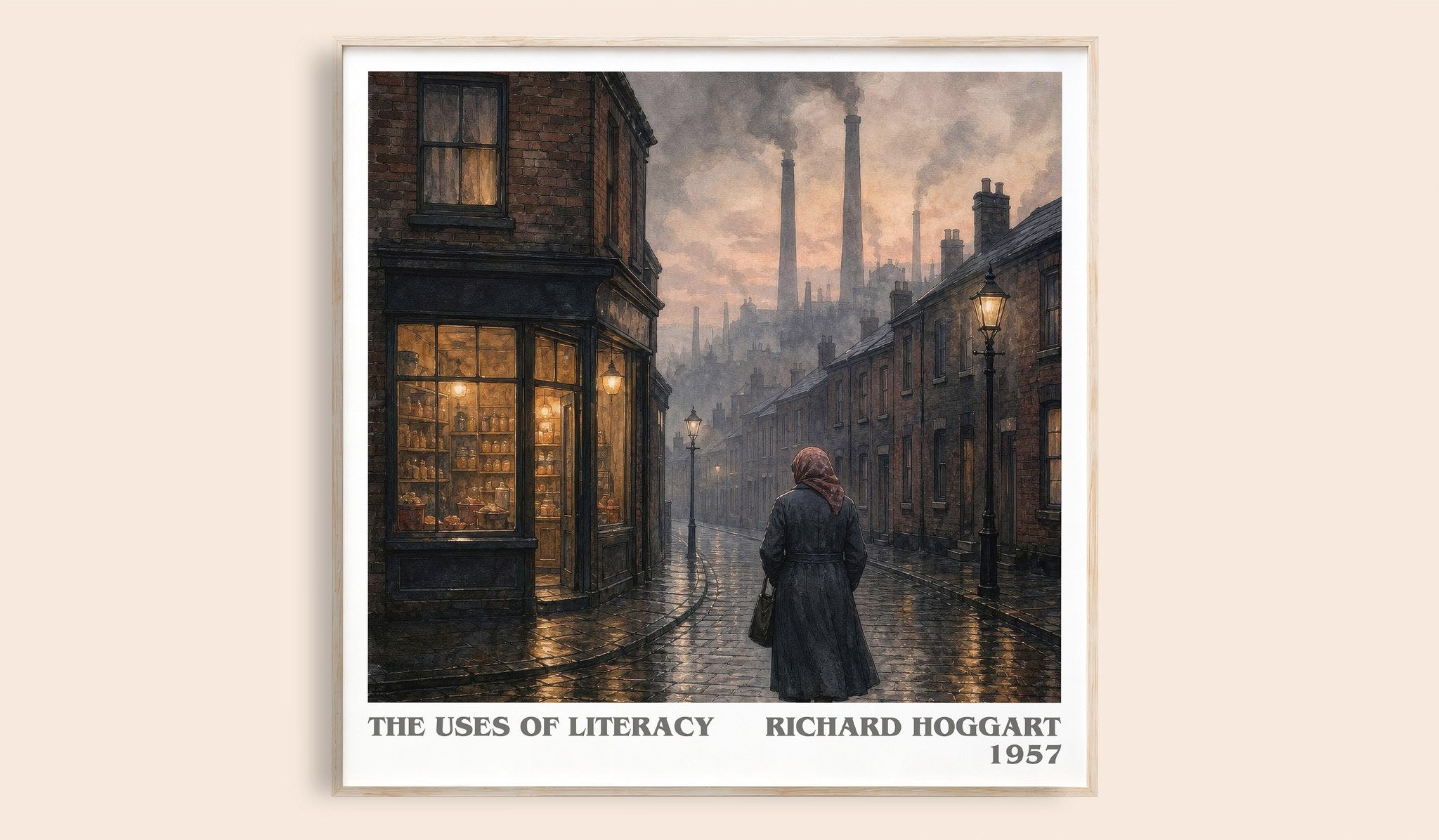 The Uses of Literacy Literary Art Print by Richard Hoggart