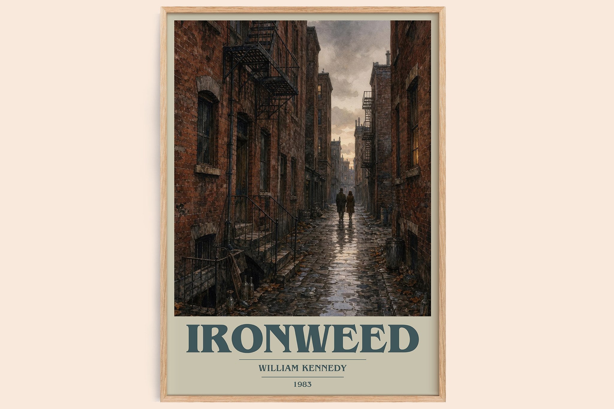 Ironweed Book Cover Poster by William Kennedy