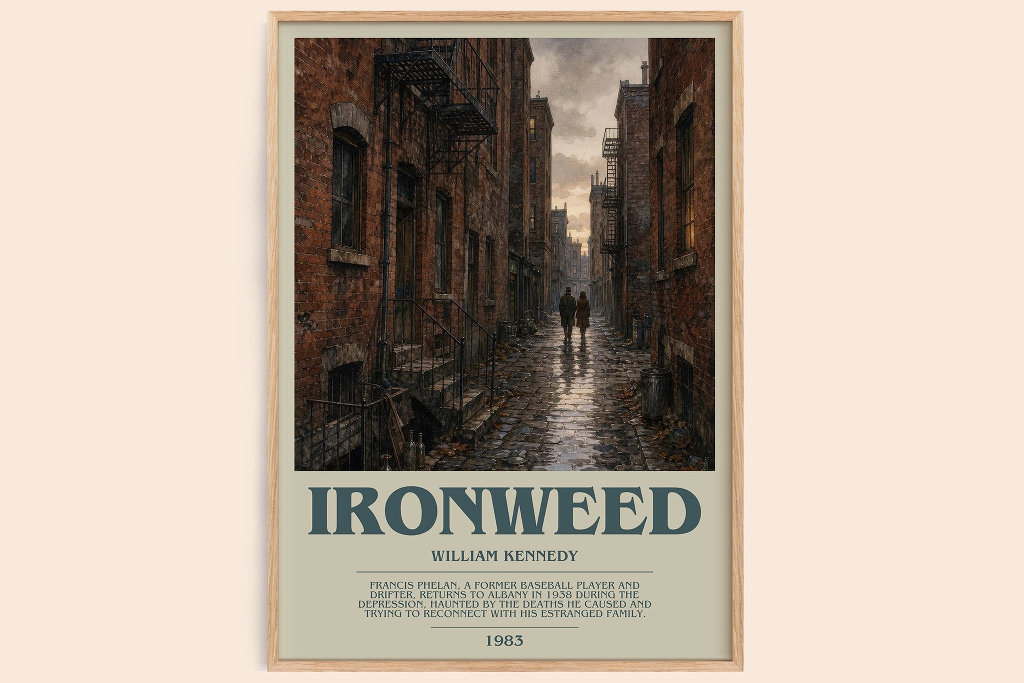 Ironweed Bookish Wall Art by William Kennedy