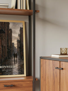 Ironweed book watercolour illustration paper finish options – matte satin gloss