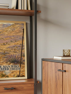 The Man Who Planted Trees book watercolour illustration paper finish options – matte satin gloss