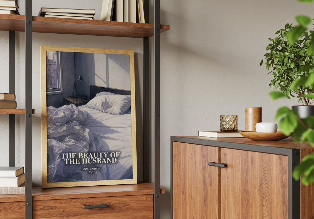 The Beauty Of The Husband book watercolour illustration paper finish options – matte satin gloss