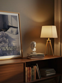 The Beauty Of The Husband watercolour print on bookshelf – Anne Carson fan gift