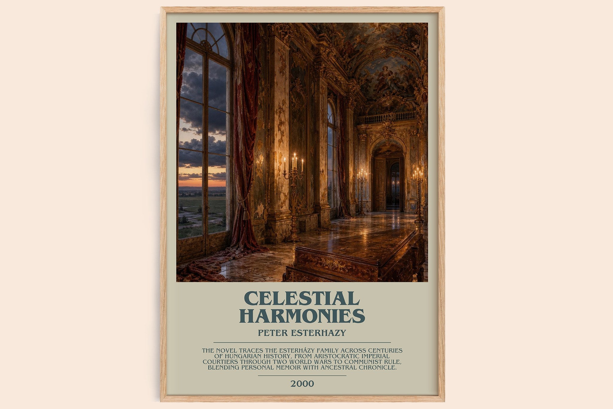 Celestial Harmonies Bookish Wall Art by Peter Esterhazy