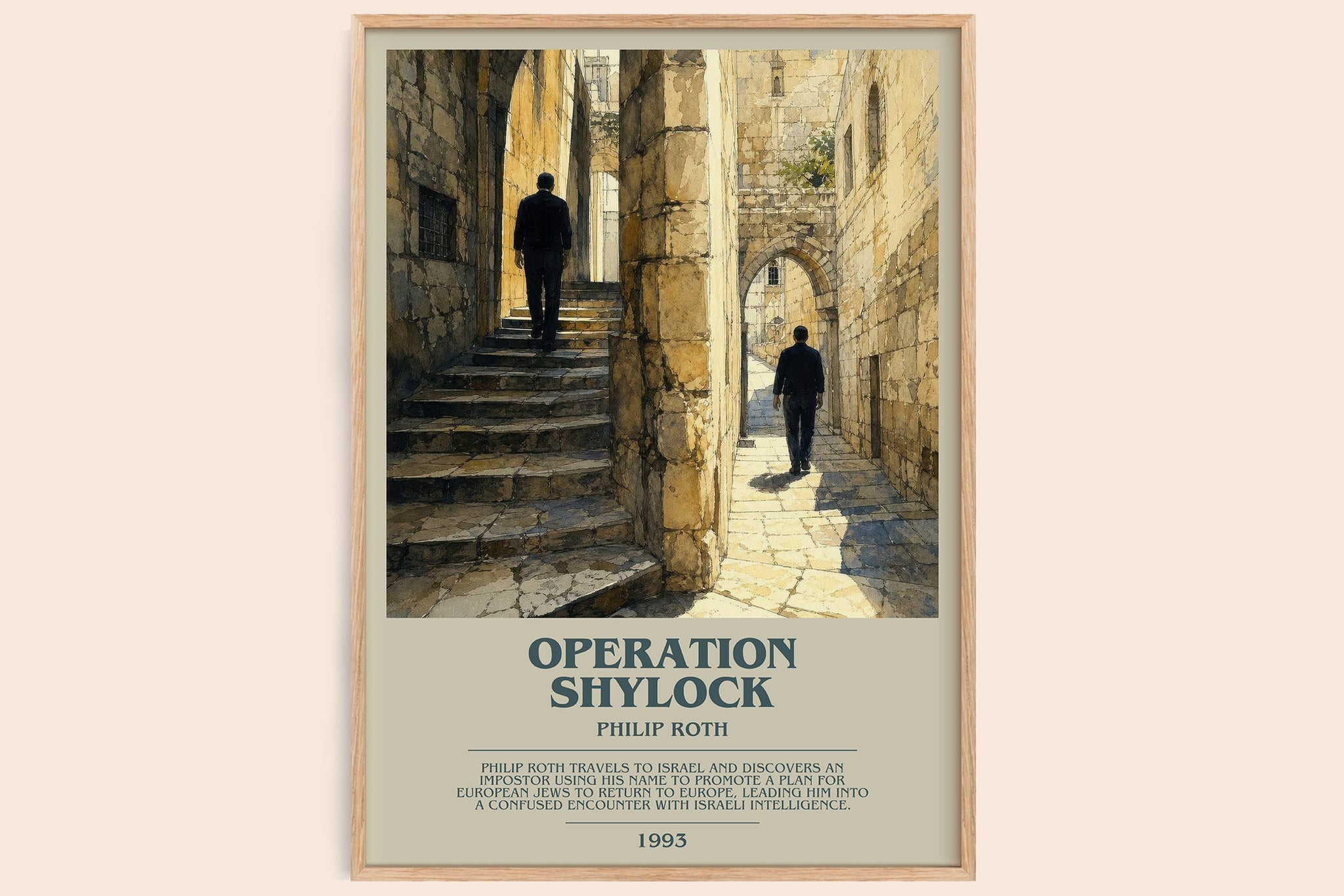Operation Shylock Bookish Wall Art by Philip Roth