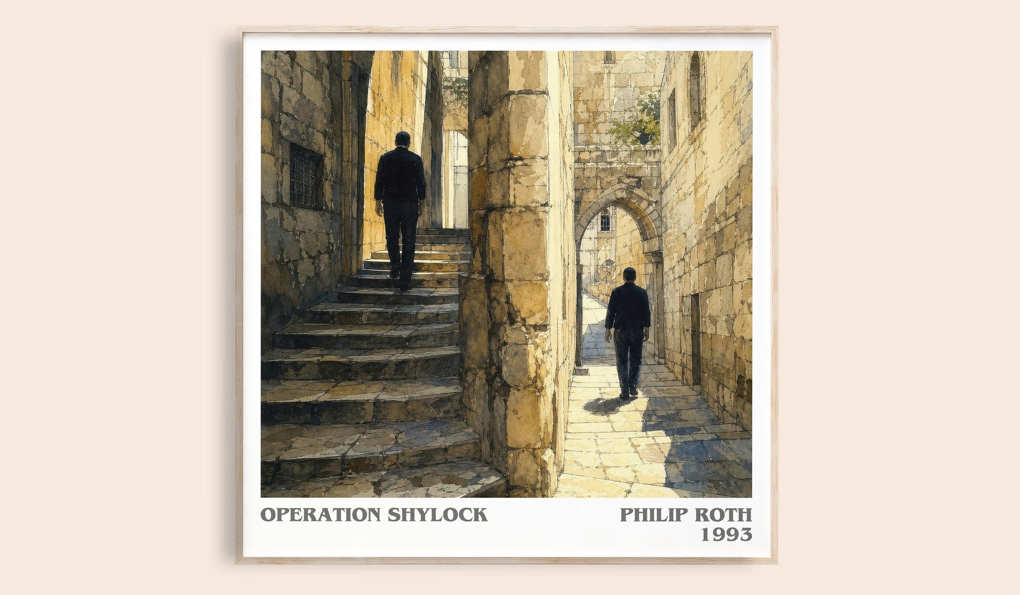 Operation Shylock Literary Art Print by Philip Roth
