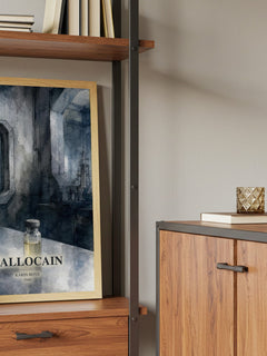 Kallocain book watercolour illustration paper finish options – matte satin gloss
