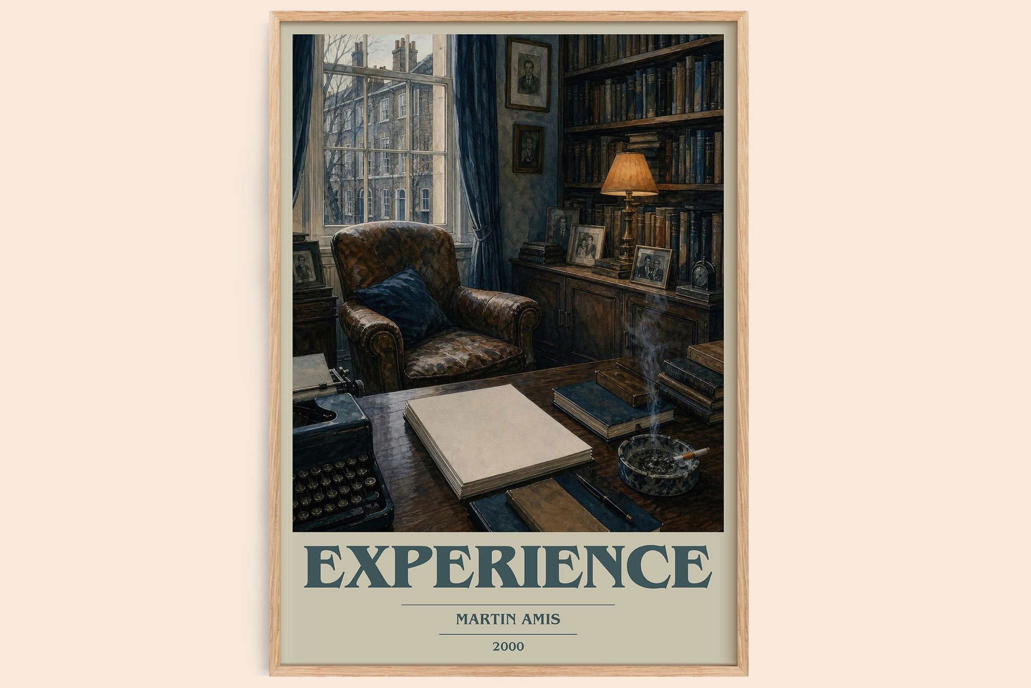 Experience Book Cover Poster by Martin Amis