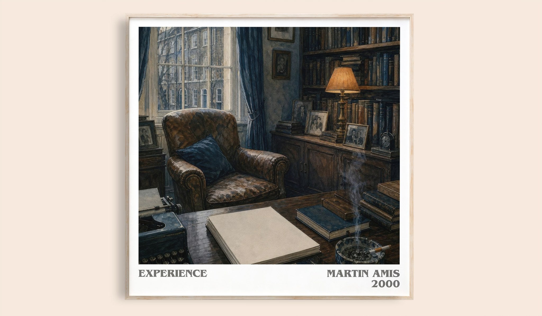 Experience Literary Art Print by Martin Amis