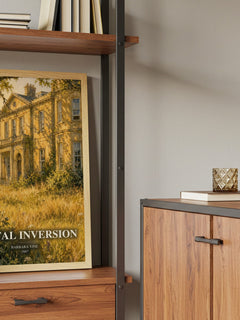 A Fatal Inversion book watercolour illustration paper finish options – matte satin gloss