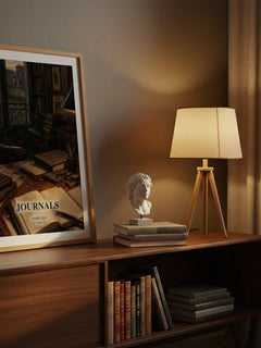 Journals watercolour print on bookshelf – André Gide fan gift
